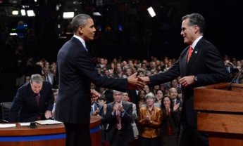 Νικητής ο  Ρόμνεϊ στο ντιμπέιτ με Ομπάμα σύμφωνα με δημοσκόπηση  