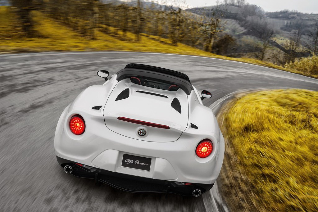 Alfa Romeo 4C Spider: Κολάζει κι άγιο!