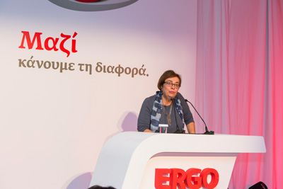 Η κα. Μαργαρίτα Αντωνάκη