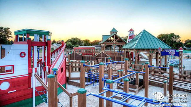 Inspiring Dream Playground Can Be Used By Kids In Wheelchairs 2