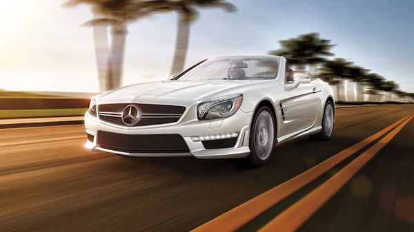 The Mercedes Benz SL65 AMG