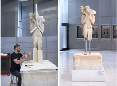«Ο Μοσχοφόρος: ένα αριστούργημα της Ακρόπολης ξαναστήνεται»