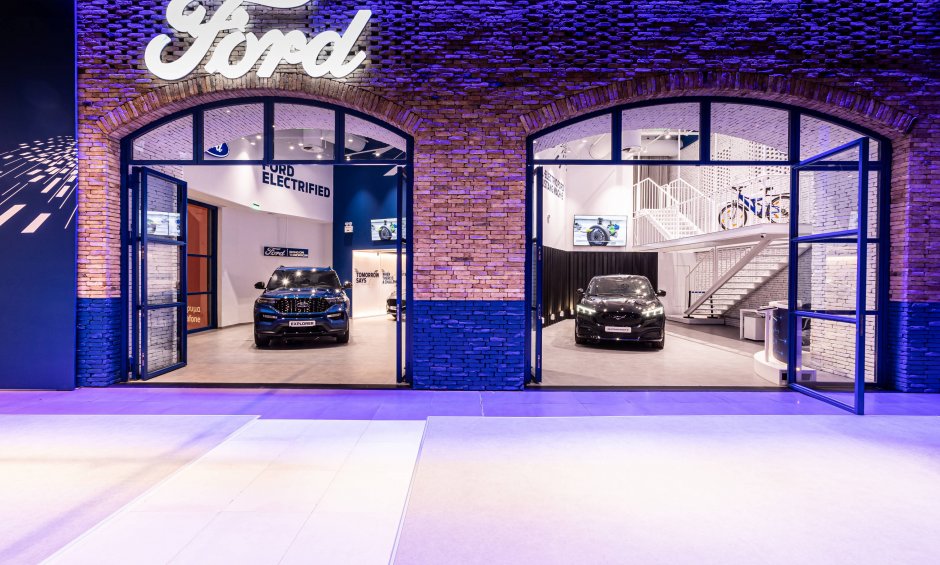 Το νέο Ford Fiesta στην έκθεση της Ford στο «The Mall Athens»