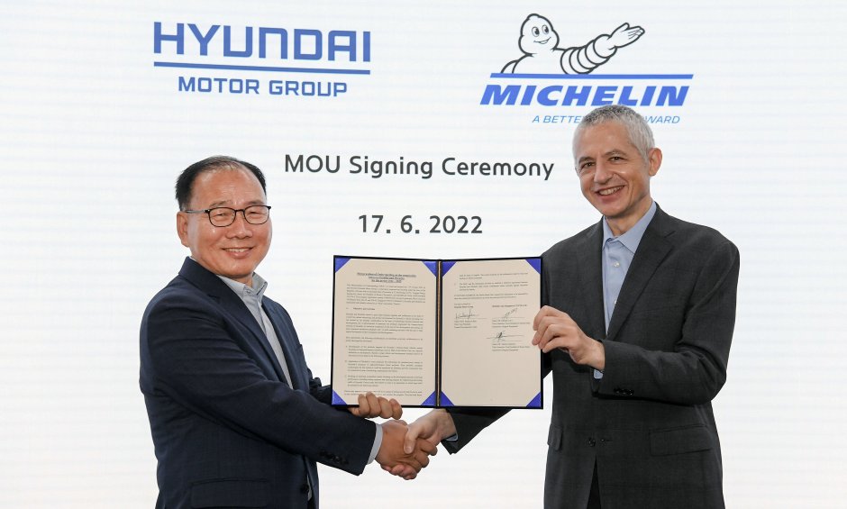 Συνεργασία Hyundai και Michelin για την ανάπτυξη ελαστικών για Premium ηλεκτρικά οχήματα