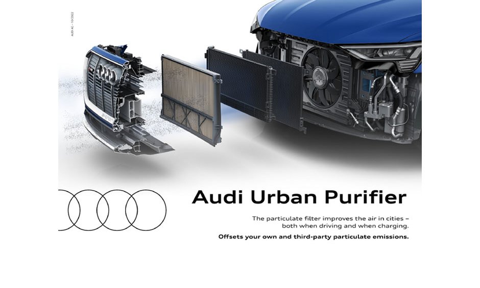 Audi Urban Purifier - Φίλτρο λεπτής σκόνης για ηλεκτρικά οχήματα