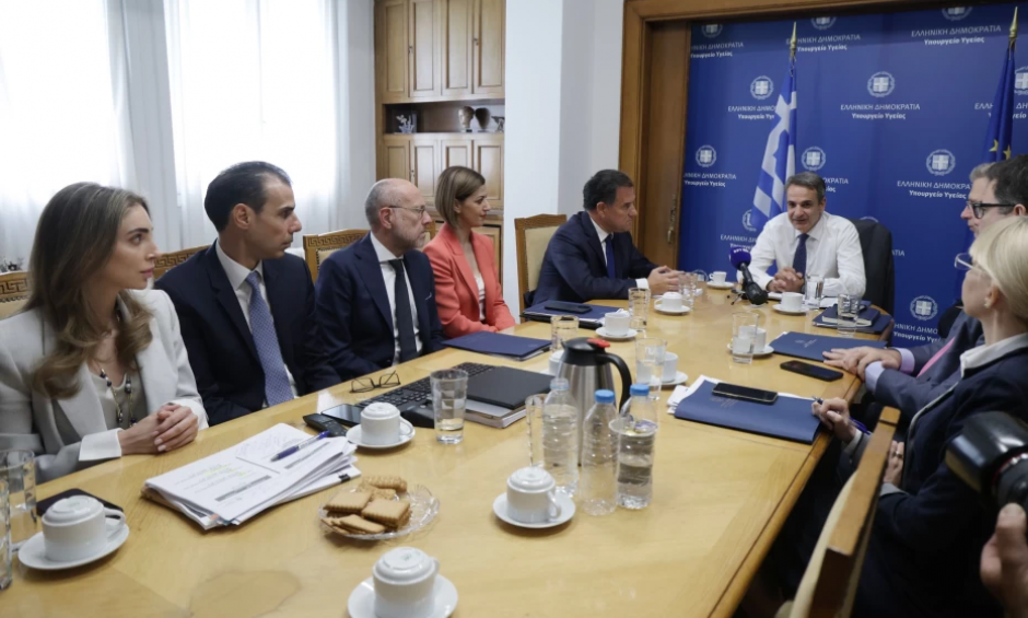 Το υπουργείο Υγείας επισκέφθηκε σήμερα ο Κυριάκος Μητσοτάκης!