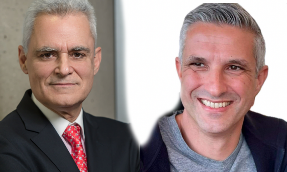 Ο Γιάννης Μωραΐτης και ο Βασίλης Αντύπας στην Howden Agents