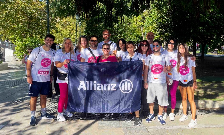 H Allianz στήριξε ξανά τον θεσμό «Greece Race for the Cure»