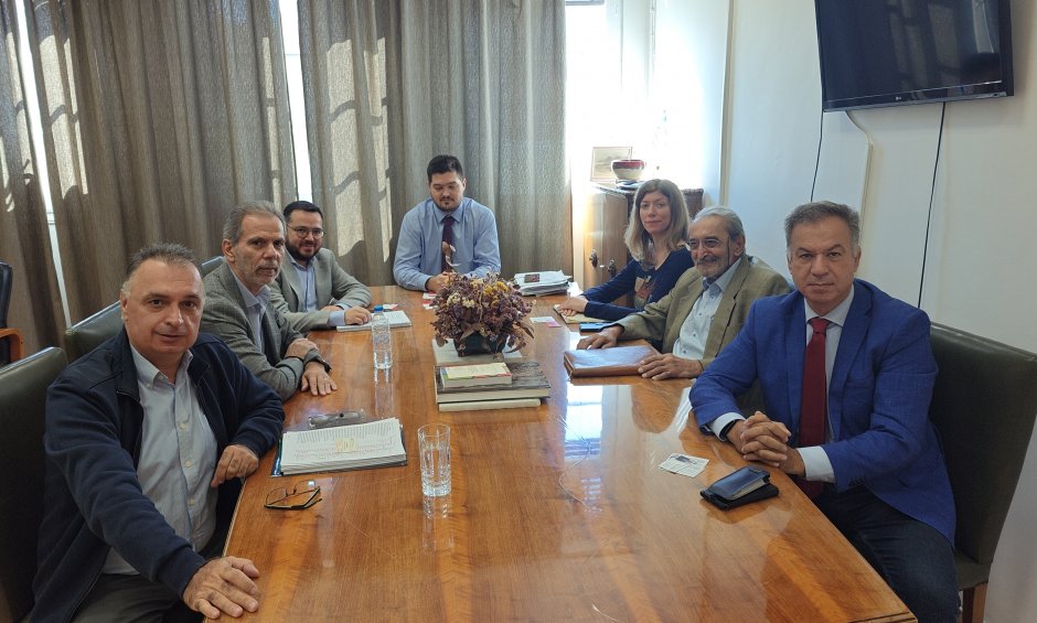 Συνάντηση της ΠΕΚΑΠ με τον Γενικό Γραμματέα Εμπορίου και Προστασίας Καταναλωτή του Υπουργείου Ανάπτυξης αξιότιμο κύριο Σωτήρη Αναγνωστόπουλο, στο γραφείο του στις 21.10.2024