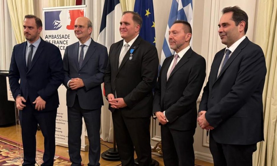 ΑΑΔΕ: Ιππότης του Εθνικού Τάγματος Αξίας της Γαλλικής Δημοκρατίας ο Γ. Πιτσιλής