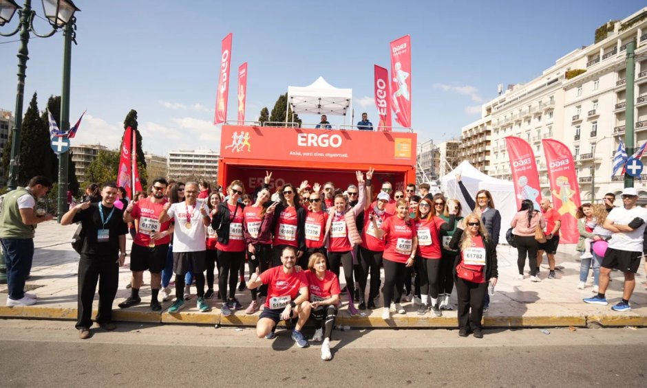 Περισσότεροι από 30.000 δρομείς στον 14ο Ημιμαραθώνιο Αθήνας με Μέγα Χορηγό την ERGO Ασφαλιστική