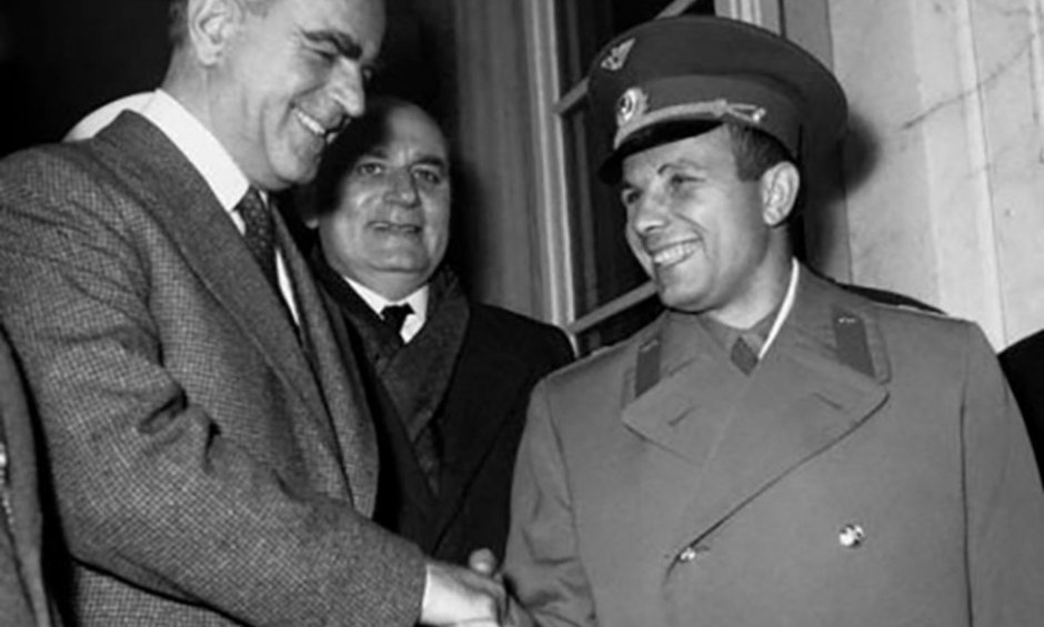 Ο «άνθρωπος του διαστήματος» Γιούρι Γκαγκάριν στην Αθήνα και την Κύπρο