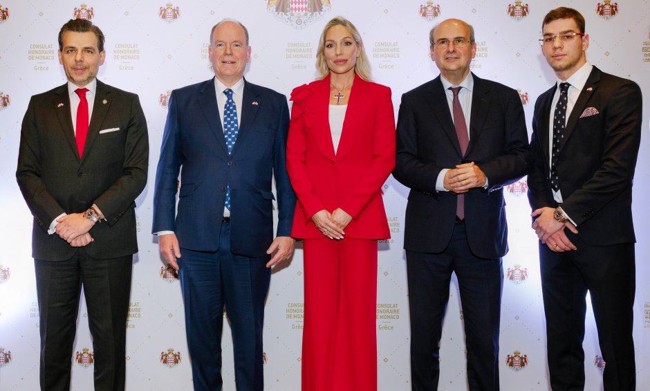 O Πρίγκιπας Αλβέρτος Β΄ τέλεσε τα επίσημα εγκαίνια του Επίτιμου Προξενείου του Πριγκιπάτου του Μονακό στην Ελλάδα