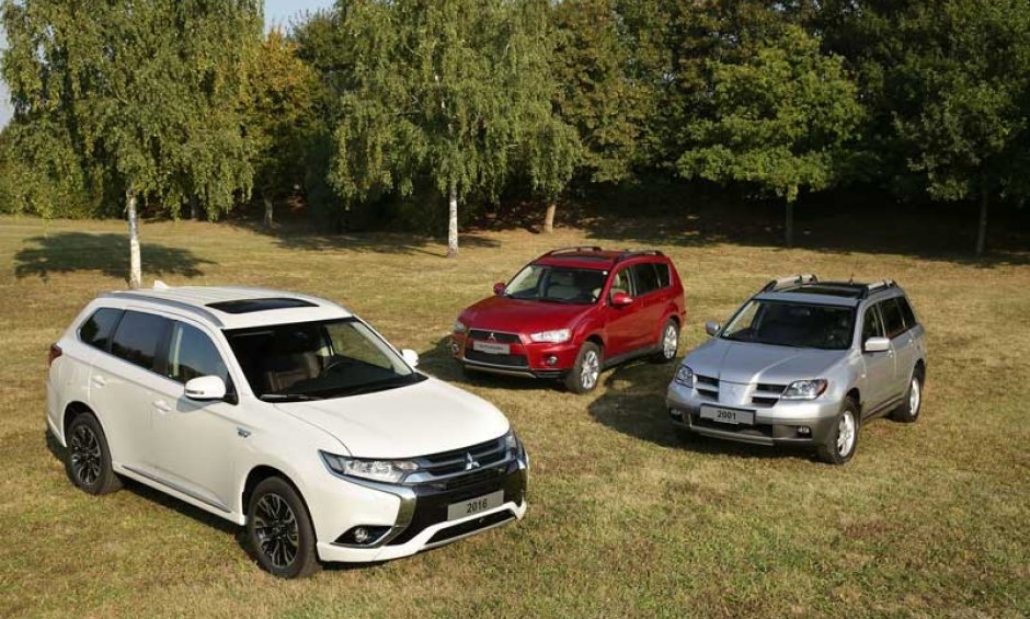 Mitsubishi Outlander: Δημιουργική πορεία 15 ετών