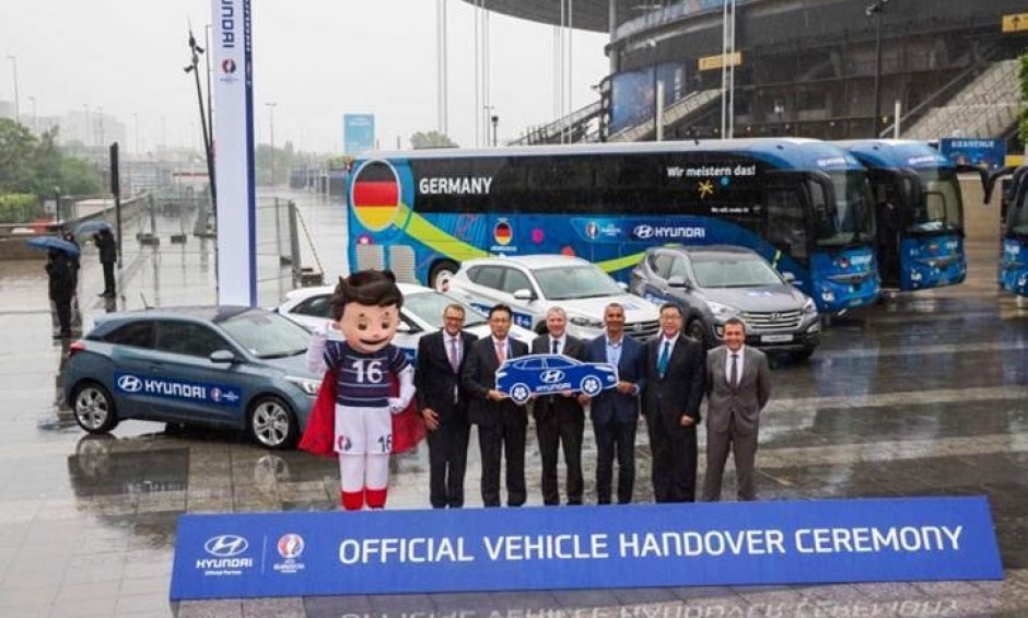 H Hyundai χορηγός του UEFA EURO 2016