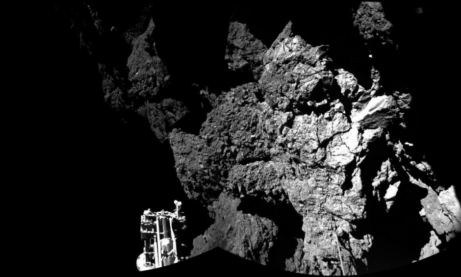Στη δημοσιότητα η πρώτη εικόνα του Philae από την επιφάνεια του κομήτη Tchouri