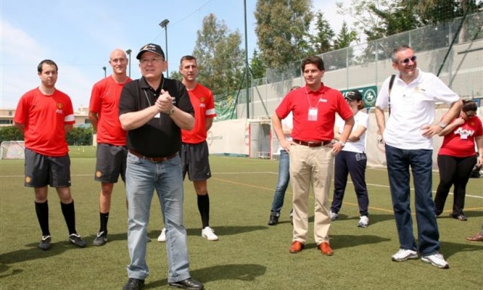 Aon Greece: Γιόρτασε τη μεγάλη χορηγία της Manchester United