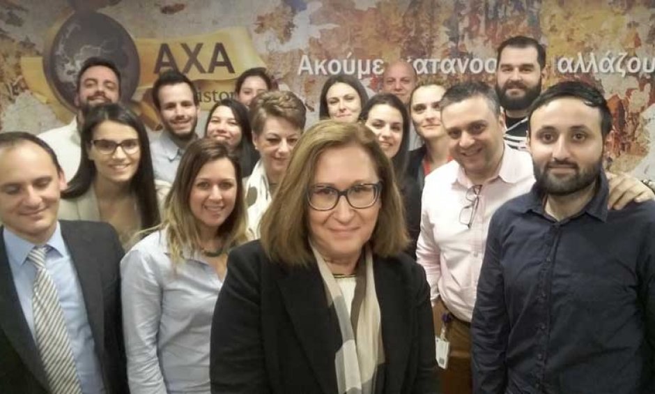 Η AXA στηρίζει τη νέα γενιά "AXA Greece4Youth Reverse Mentoring"