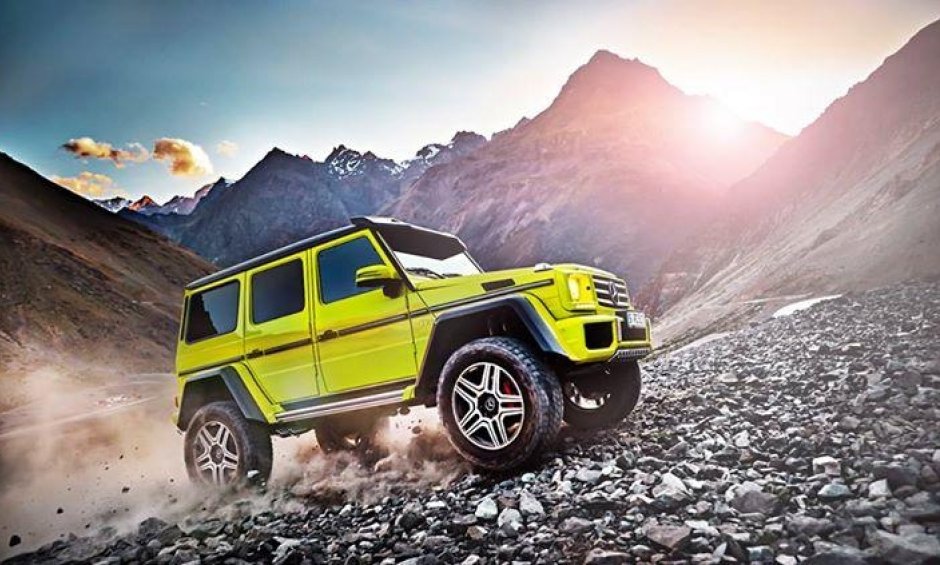H τετράτροχη εκδοχή της G63 AMG 6x6