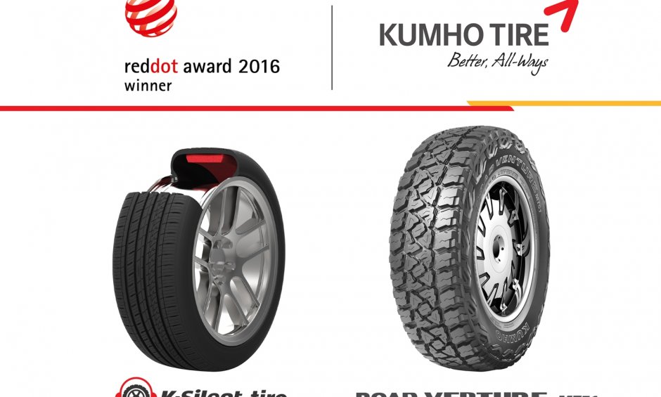 Η Kumho απέσπασε βραβείο Red Dot για 5η συνεχή χρονιά