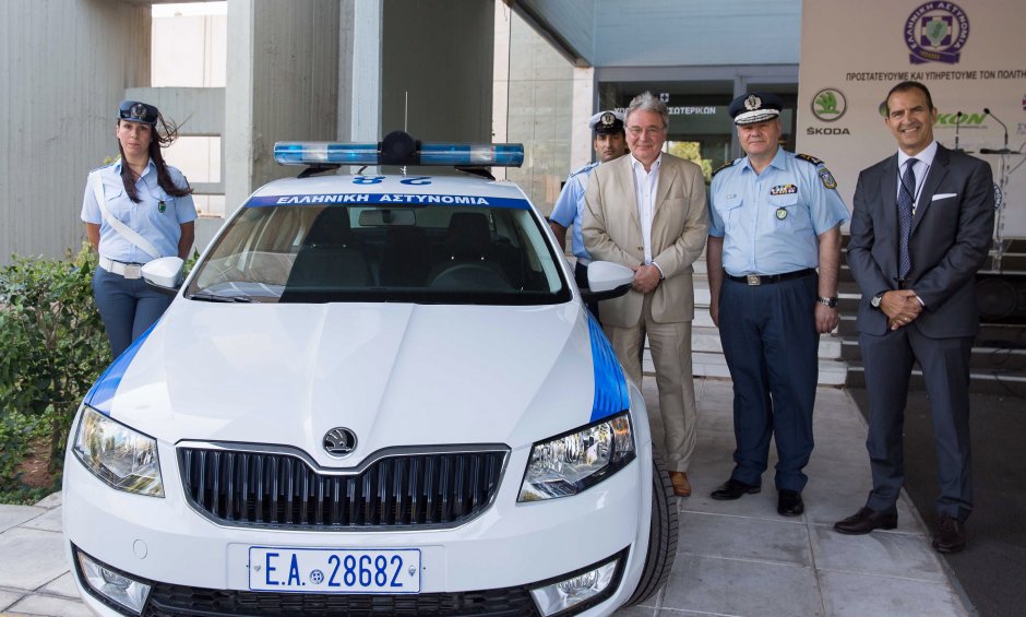 Skoda Octavia με φυσικό αέριο για την Ελληνική Αστυνομία!