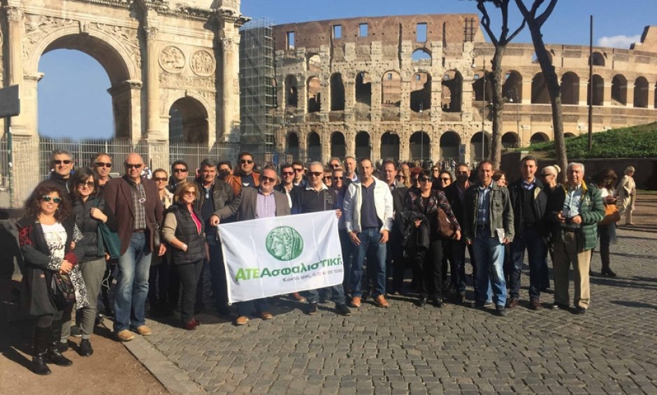 ΑΤΕ Ασφαλιστική: Ταξίδι Επιβράβευσης Συνεργατών σε Ρώμη, Βατικανό και Φλωρεντία
