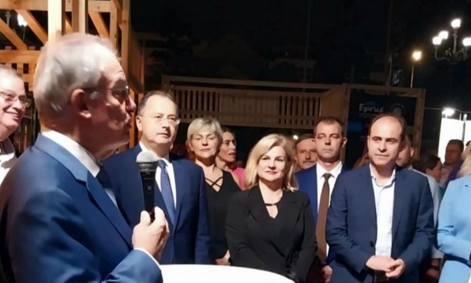 Στο Ζάππειο στην έκθεση «Κερνάμε Ήπειρο» ο Δήμαρχος Αρταίων, Χριστόφορος Σιαφάκας!