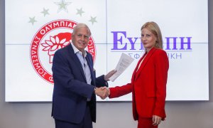 Χορηγός του Ολυμπιακού η ΕΥΡΩΠΗ Ασφαλιστική!