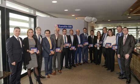 Πραγματοποιήθηκαν οι βραβεύσεις δικτύου συνεργατών της Eurolife ERB Ασφαλιστικής 