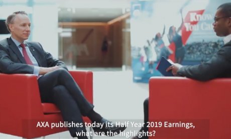 Συνέντευξη Thomas Buberl - CEO ομίλου AXA (video)
