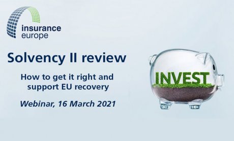 Webinar της Insurance Europe για την αναθεώρηση της Οδηγίας Solvency II 