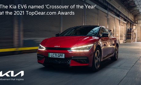 Το Kia EV6 ανακηρύχθηκε «Crossover της Χρονιάς»  στα TopGear.com 2021 Awards