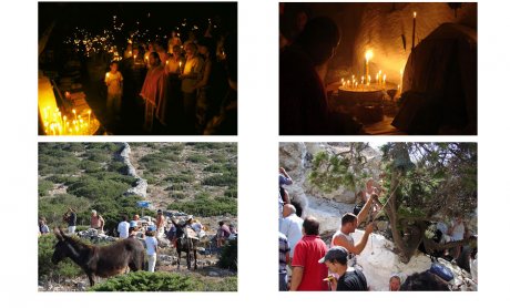 Αραρίσκοντας Ηλίας Προβόπουλος: Εσπερινός του Αϊ Γιάννη στο σπήλαιο της Ηρακλειάς