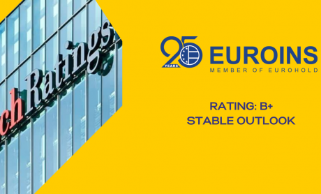 Νέα ψήφος εμπιστοσύνης από τη Fitch Ratings στην Euroins AD!