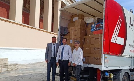 ΕΚΠΑ: 7 τόνοι ανθρωπιστικής βοήθειας για τους πλημμυροπαθείς στην Θεσσαλία!