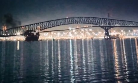 Βαλτιμόρη: Κατέρρευσε γέφυρα μετά από πρόσκρουση πλοίου! (βίντεο)