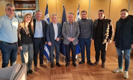 Ε.Ε.Θ: Στον Δήμαρχο Θεσσαλονίκης ο πρόεδρος του Ε.Ε.Θ. Κυριάκος Μερελής και μέλη της Διοικητικής Επιτροπής