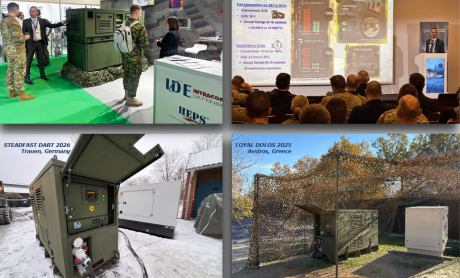 Η IDE επιδεικνύει προηγμένες υβριδικές ενεργειακές δυνατότητες σε ασκήσεις του ΝΑΤΟ