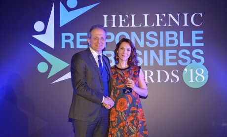 Βράβευση της Εθνικής Ασφαλιστικής στα «Hellenic Responsible Business Awards 2018»