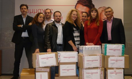 INTERAMERICAN: 2 τόνοι τροφίμων από εθελοντές στο Κέντρο Υποδοχής Αστέγων του Δήμου Αθηναίων