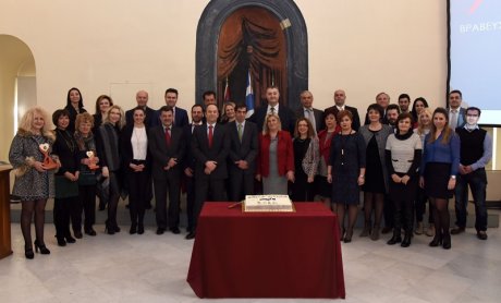 ΑΧΑ: εκδήλωση βραβεύσεων και κοπή πίτας στην Διεύθυνση του Σπύρου Ντακόλια