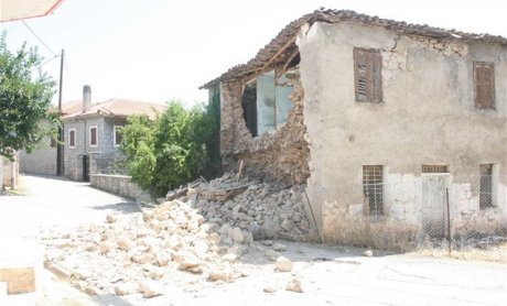 Με πρόβλημα το 45% των σπιτιών στα χωριά της Φθιώτιδας που έπληξε ο σεισμός