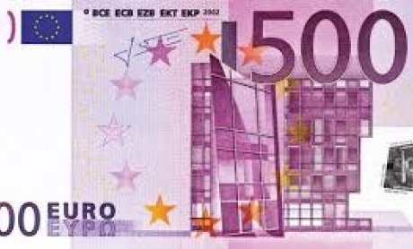 Τέλος στην  εκτύπωση των 500ευρων!