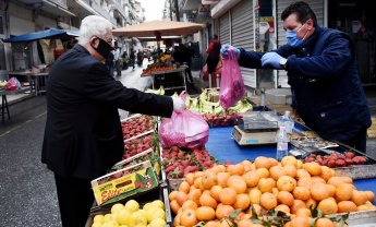 Κανονικά θα λειτουργήσουν οι λαϊκές αγορές το επόμενο Σάββατο σε Αττική και Θεσσαλονίκη