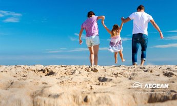 Αυτό το καλοκαίρι τα παιδιά ταξιδεύουν δωρεάν με το Summer Family Deal της AEGEAN