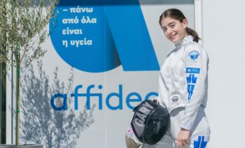 Με την Affidea στο πλευρό της η Πρωταθλήτρια ξιφασκίας Σταυρίνα Γαρυφάλλου!