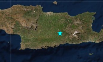 Πολύ ισχυρός σεισμός 5,8 Ρίχτερ στο Ηράκλειο Κρήτης!