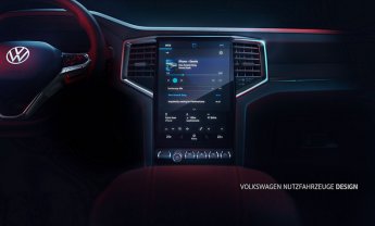 H εντυπωσιακή οθόνη του νέου Volkswagen Amarok