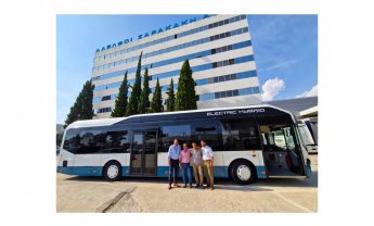 Όμιλος Επιχειρήσεων Σαρακάκη: Παράδοση υβριδικού λεωφορείου Volvo 7900 Full Electric Hybrid στα Χανιά Κρήτης!
