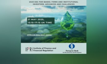 IFFR-EBRD: Με μεγάλη επιτυχία πραγματοποιήθηκε το Διαδικτυακό Συνέδριο ESG for Banks, Firms and Institutional Investors: Advances and Challenges